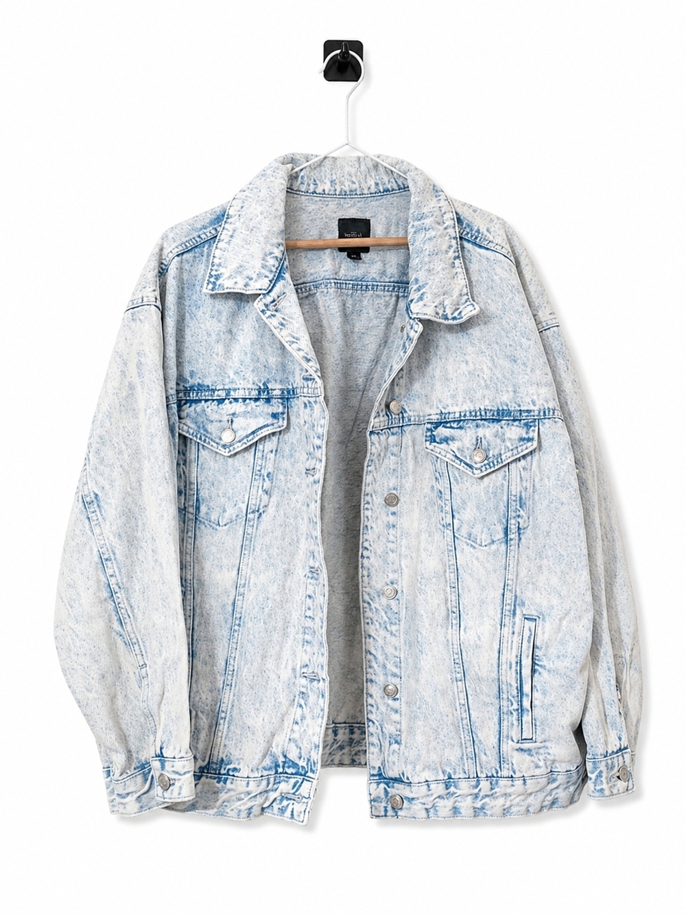wild fable Light Blue Acid Wash Denim Jacket